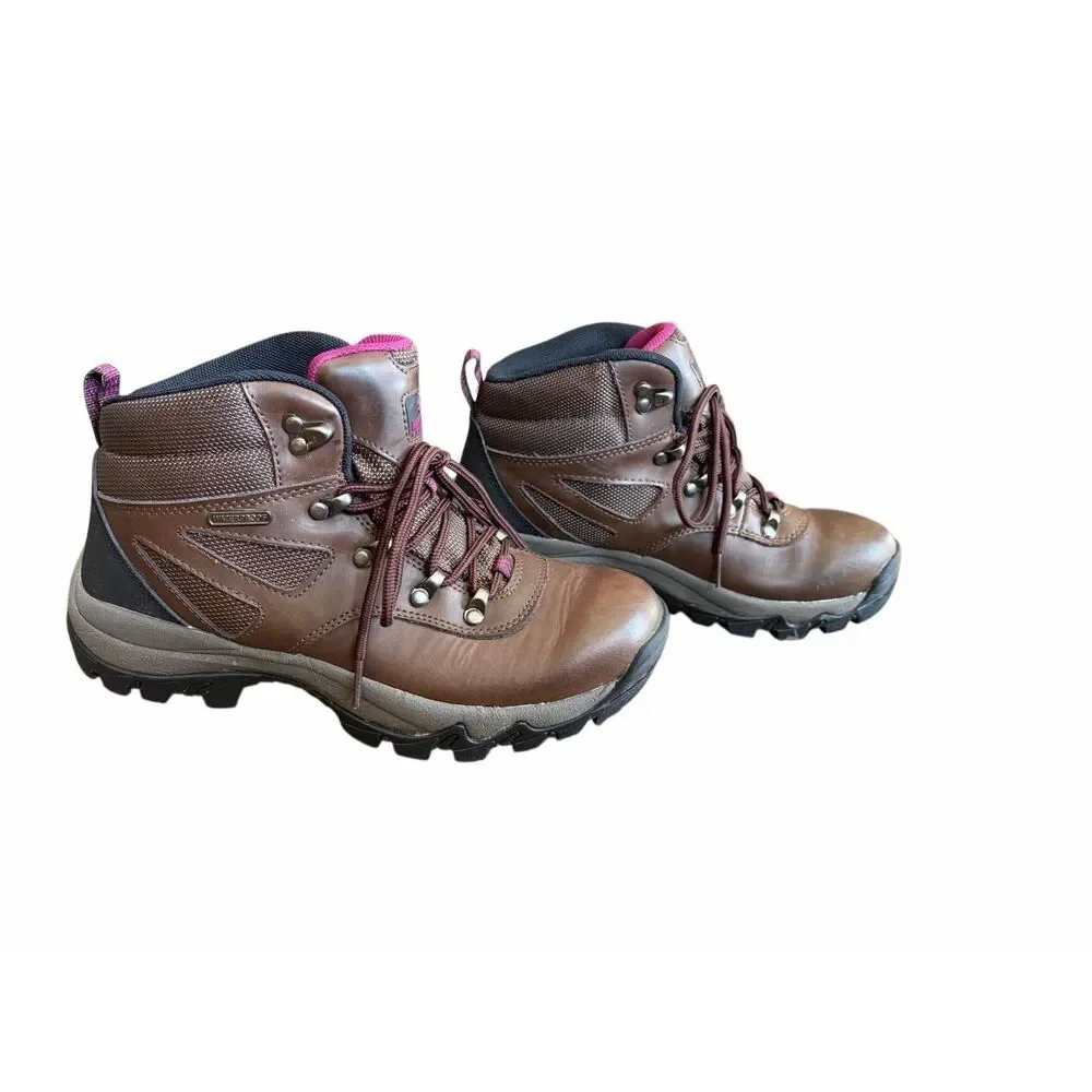 New Magellan HARPER II Women's 7.5D Hiking Boot Shoe Waterproof Leather 157483